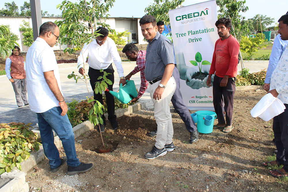 CREDAI Maharashtra CMPL Tree Plantation