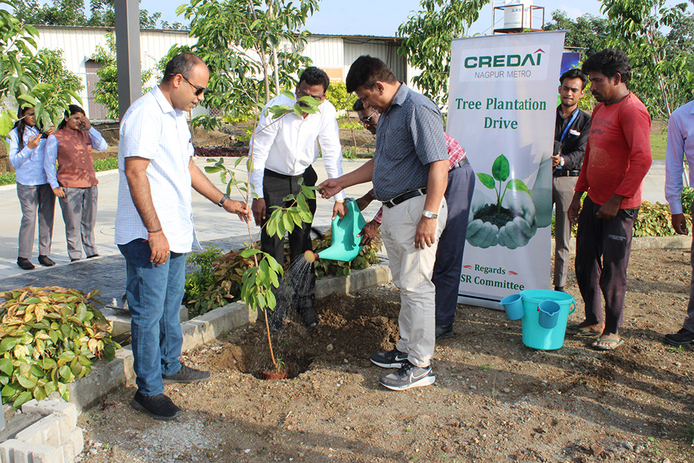 CREDAI Maharashtra CMPL Tree Plantation