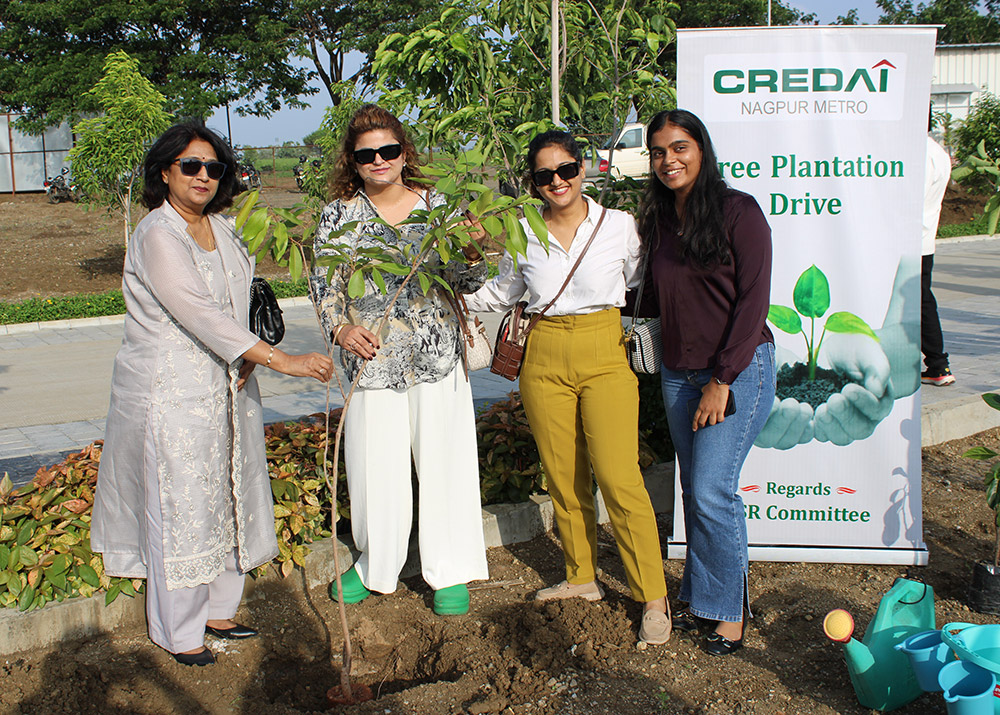 CREDAI Maharashtra CMPL Tree Plantation